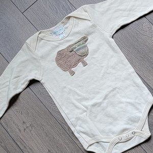 CATE & LEVI Organic Onesie - Baby - Made in Canada NEW NWT 6-12 mo Sheep